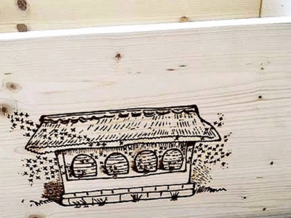 Personalisierung "Pyrography"