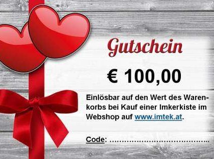 Geschenkgutschein € 100,00